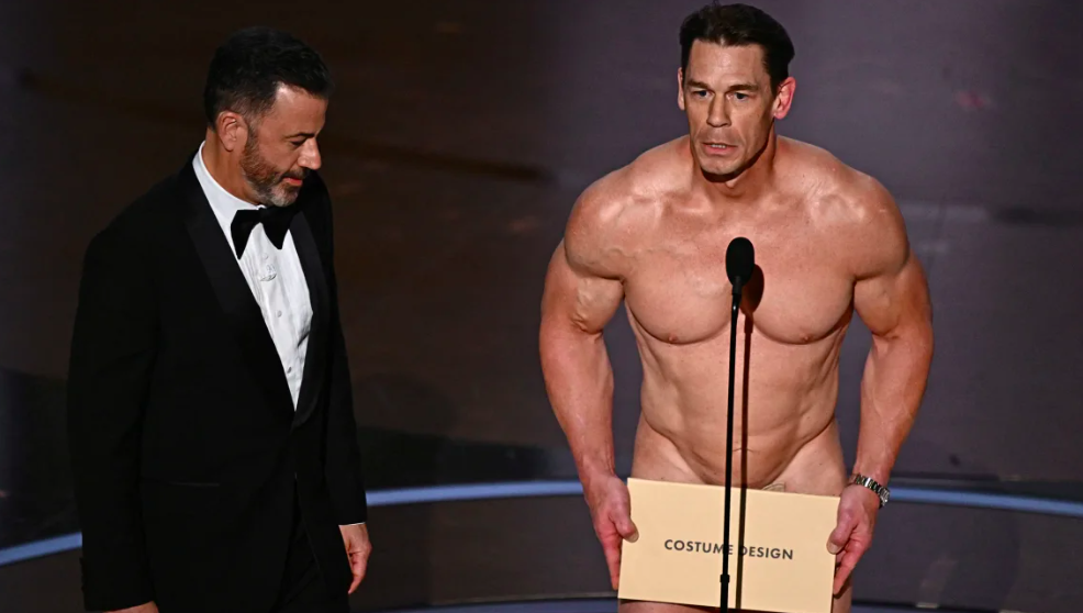 Heboh! John Cena Nekat Bugil di Panggung di Oscar 2024, Ini Alasannya 