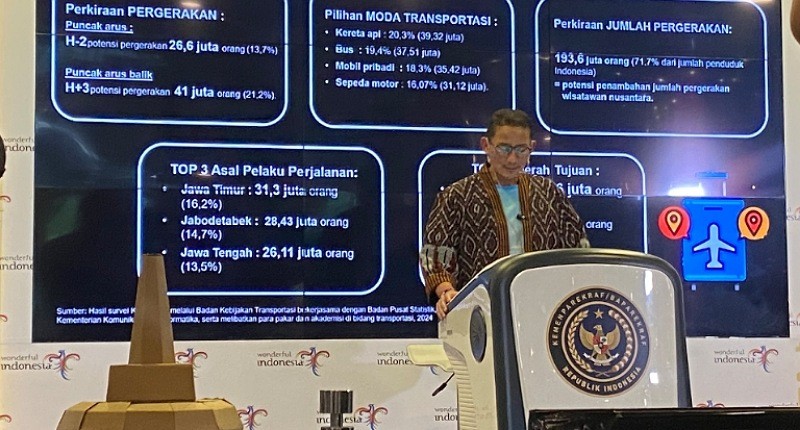 HeHa Waterfall Terdampak Bencana Longsor, Sandiaga Uno Ingatkan Pelaku Wisata Terapkan CHSE