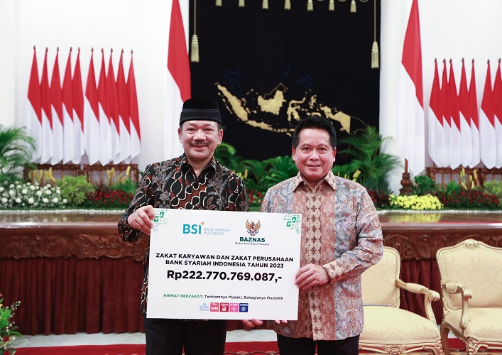 BSI Serahkan Zakat Lebih dari Rp222 Miliar, Melesat 29 Persen