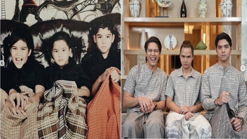 Beredar Foto Lawas Al, El, Dul Usai Disunat, Netizen Heboh: Manis Banget Kayak Takjil