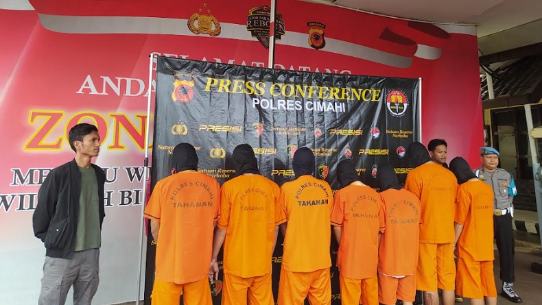 Komplotan Begal Bersenjata di Cimahi Ditangkap, Polisi Usut asal Airsoft Gun Pelaku