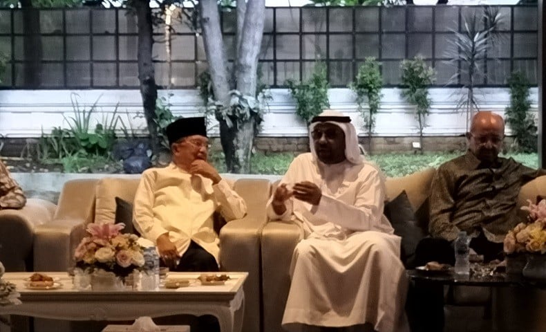 Dubes UEA Bukber Bareng JK Bahas Dukungan Kemanusiaan untuk Palestina