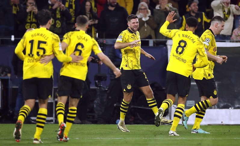 Hasil Liga Champions: Dortmund Kalahkan PSV, Tembus Perempat Final