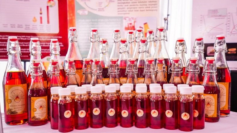 5 Fakta Minyak Makan Merah yang Pabriknya Baru Diresmikan di Deliserdang, Minyak Goreng Biasa Kalah?