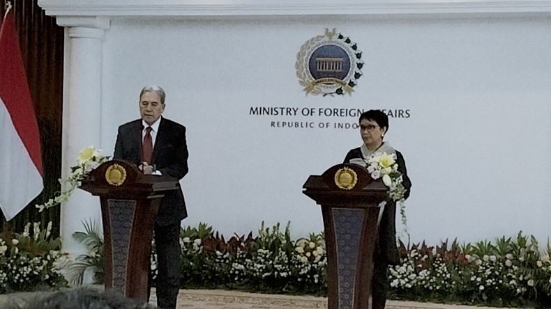 Retno Marsudi dan Menlu Selandia Baru Sepakat Perkuat Kerja Sama Produk Halal