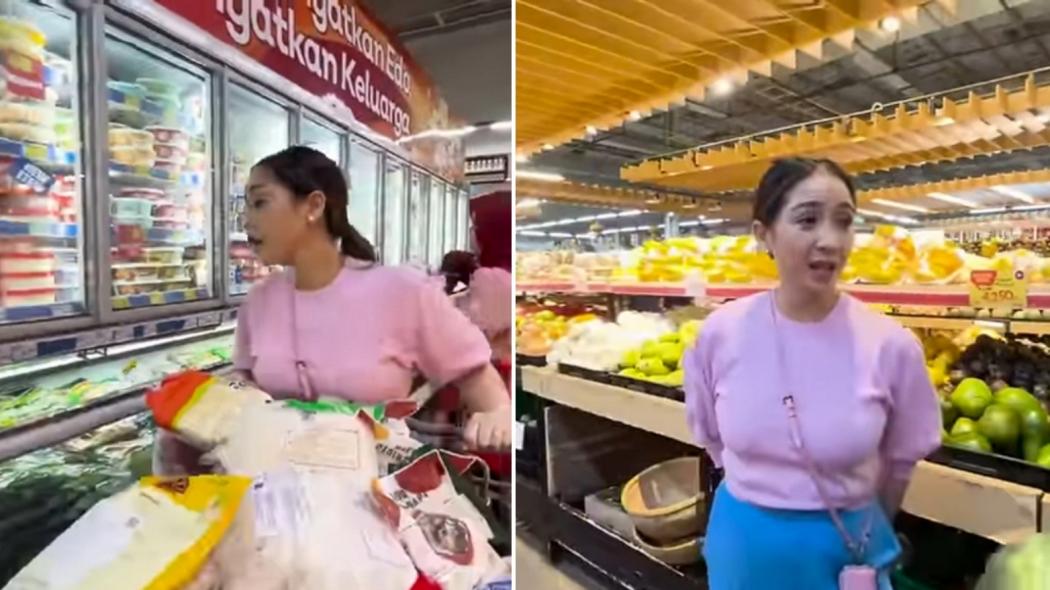 Nagita Slavina Kalap Belanja Bulanan untuk Puasa, Isi Troli Segunung dan Struknya Jadi Sorotan