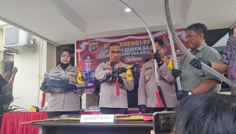 Tawuran Antargeng di Klender Jaktim Tewaskan 1 Orang, 4 Pelaku Ditangkap