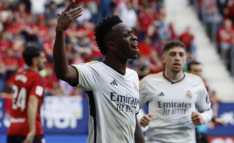 Hasil Osasuna Vs Real Madrid: Vinicius dan Valverde Beringas, Los Blancos Pesta Gol