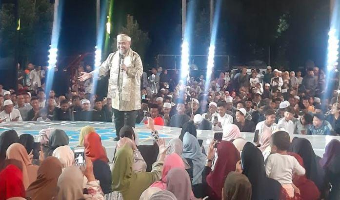 Ustaz Abi Faishol Ajak Stop Bullying saat Tausiah di Tabligh Akbar RCTI
