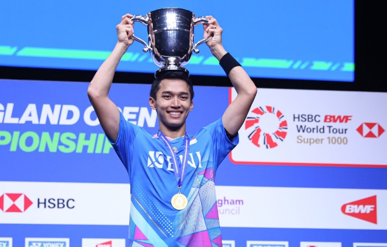 Jonatan Christie Juara All England 2024 saat Sang Istri Hamil: Saya Sangat Bersyukur