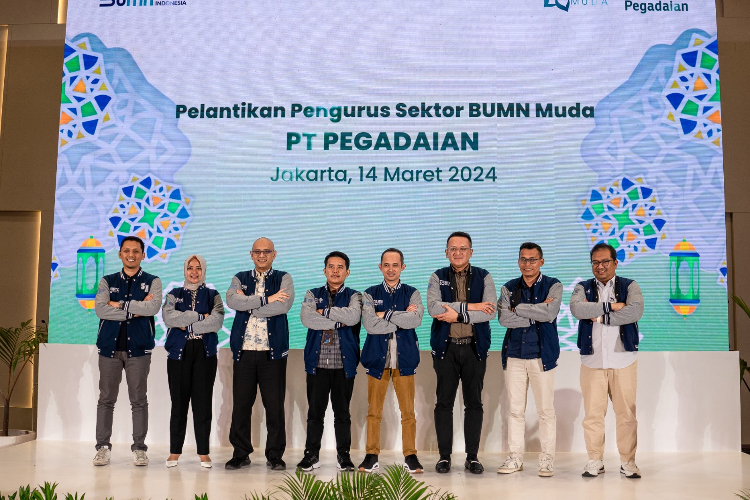 Kukuhkan Pengurus BUMN Muda, Pegadaian Hadirkan Calon Pemimpin Masa Depan