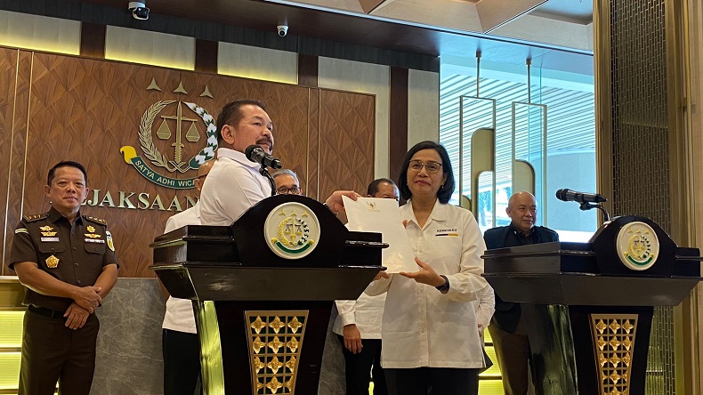 Sri Mulyani Laporkan Dugaan Korupsi Perusahaan Debitur LPEI, Kerugian Capai Rp2,5 Triliun