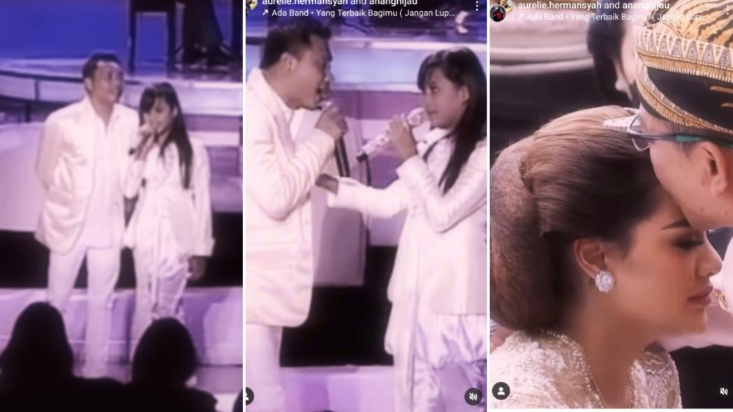 Bikin Nangis, Aurel Unggah Foto Lawas Bersama Anang Hermansyah: Ayah Luar Biasa