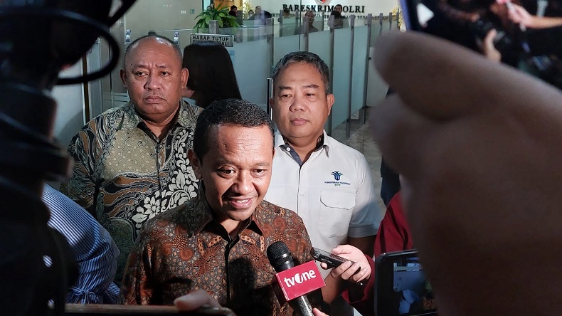 Bahlil Adukan Pihak yang Catut Namanya soal Izin Tambang ke Bareskrim
