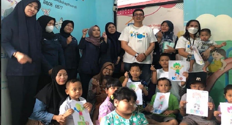 Keseruan di Rumah Singgah Sahabat Ayah Sarah saat MNC Peduli Ajak Pejuang Kanker Berkreativitas