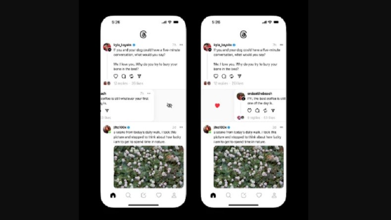 Threads Mulai Uji Swipe Gestures Mirip Tinder, Bantu Sesuaikan Algoritma Pengguna 