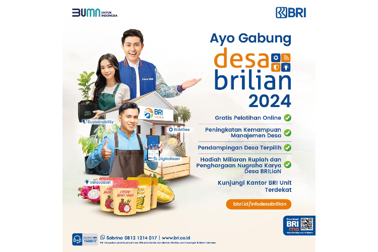 Desa BRILiaN 2024 Kembali Hadir, Cek Syarat dan Ketentuannya