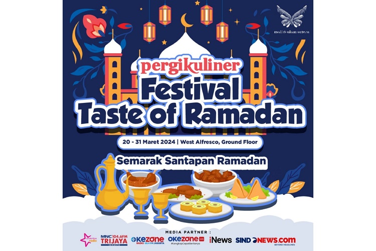 Yuk Rayakan Kebersamaan di PergiKuliner Festival: Taste of Ramadan Mall Alam Sutera