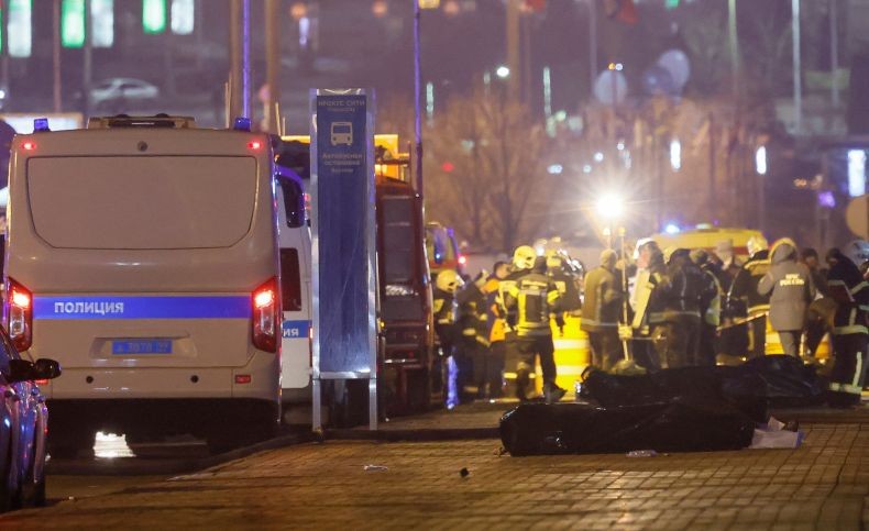 Penembakan di Konser Musik Rusia, Korban Tewas Tembus 60 Orang