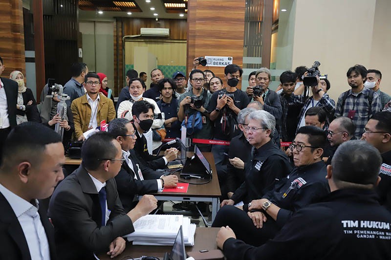 74 Advokat Perkuat Tim Hukum Ganjar-Mahfud, Kawal Sidang PHPU di MK