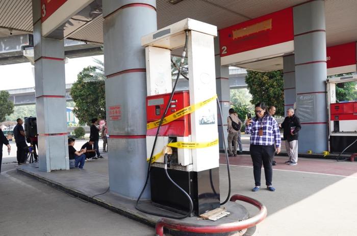 SPBU Curangi Meteran BBM di Rest Area KM 42 Japek Raup Untung Rp2 Miliar!