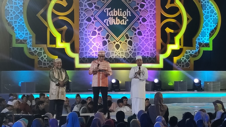 Jemaah Antusias Hadiri Tabligh Akbar Ramadan RCTI di Tangerang