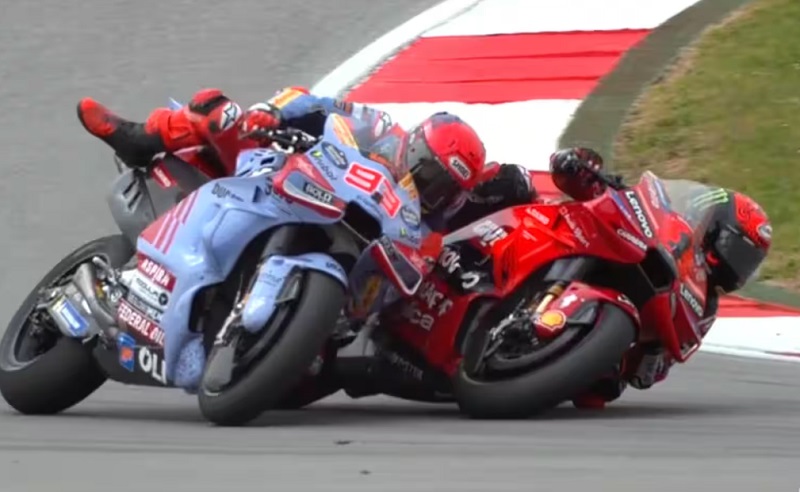 Soal Insiden Marc Marquez-Francesco Bagnaia, Bos Ducati Peringatkan Para Pembalapnya