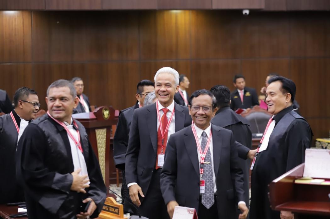Sidang Sengketa Pilpres Hari Ini, MK Periksa Saksi dari Kubu AMIN dan Ganjar-Mahfud