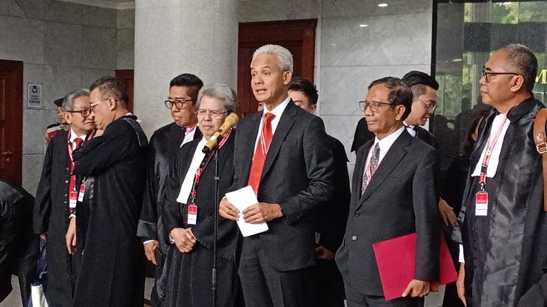 Ganjar Respons Putusan Sengketa Pilpres: Semoga Benar-benar Sesuai Hati Nurani Hakim