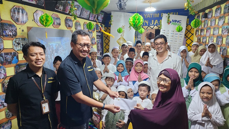 MNC Bank dan MNC Peduli Beri Santunan kepada Anak Yatim di Panti Asuhan Nurul Iman