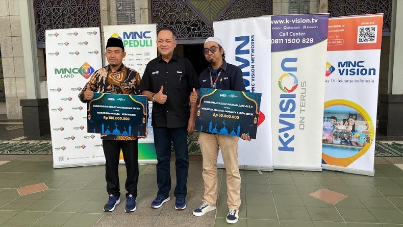 Terima Bantuan Rp50 Juta dari MNC Peduli, Pengurus Masjid Raudhatul Jannah: Alhamdulillah!