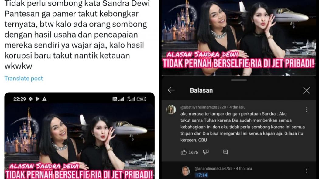 Suami Jadi Tersangka Korupsi, Ucapan Sandra Dewi soal Harta hanya Titipan Tuhan Kembali Viral 