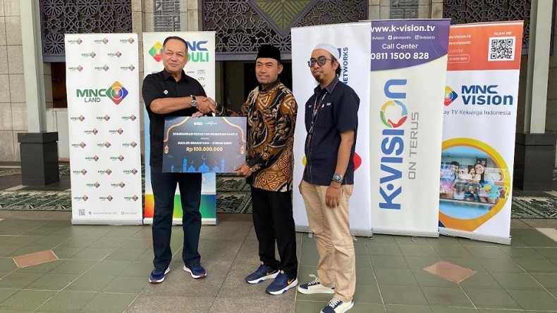 Dapat Bantuan MNC Peduli, Pengurus Masjid Bimantara Optimalkan untuk Kegiatan Selama Ramadhan