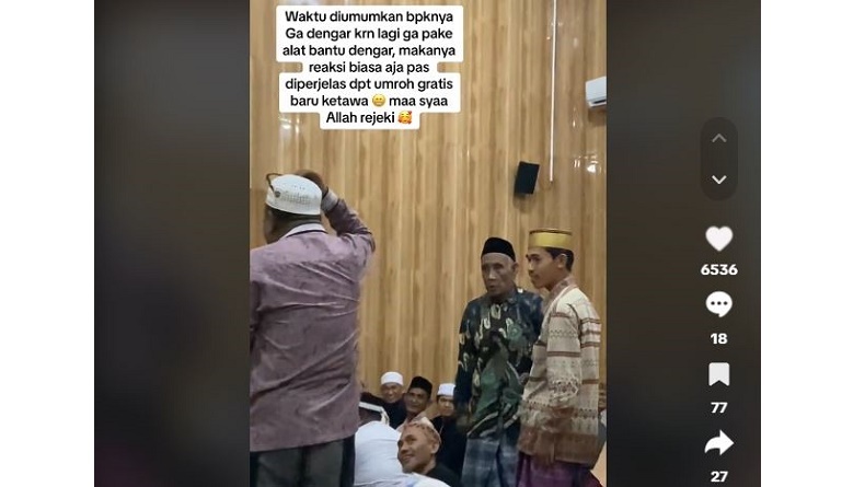 Viral Masjid di Sulsel Gelar Undian Umroh Gratis setelah Tarawih selama Ramadan