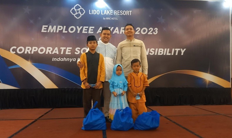 Lido Lake Resort dan MNC Peduli Santuni Anak Yatim, Pengasuh: Sangat Terbantu