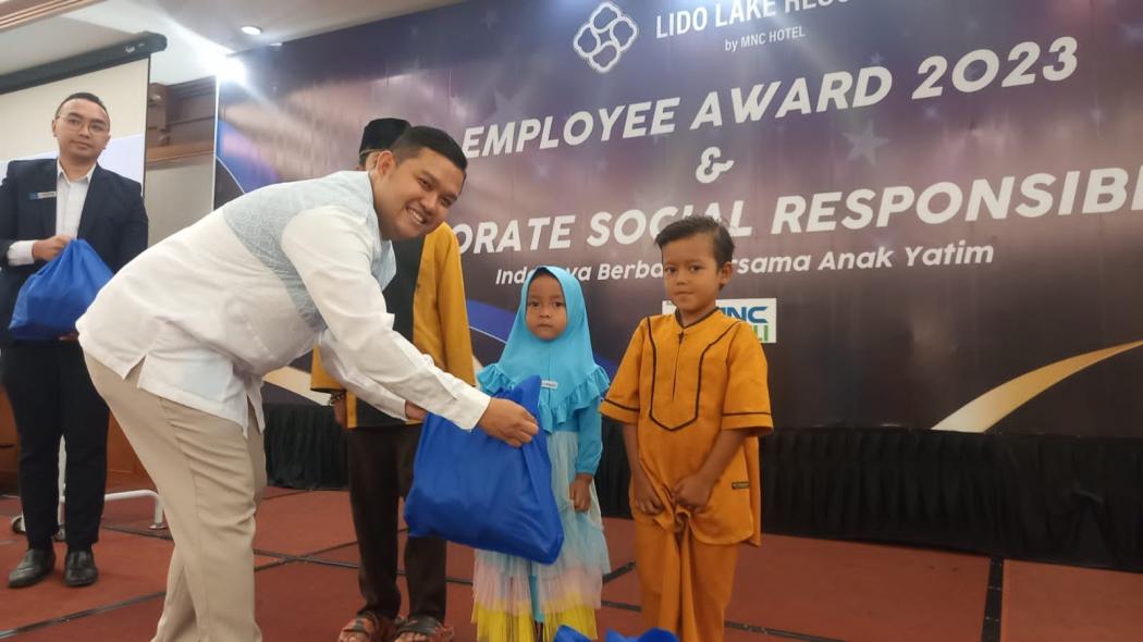 Dapat Santunan dari Lido Lake Resort dan MNC Peduli, Ini Kata Anak Yatim Desa Watesjaya