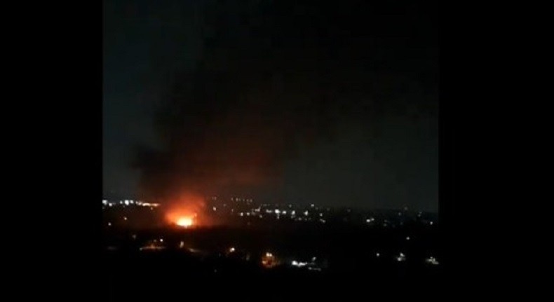 Polisi Cek Lokasi Kebakaran Gudang Amunisi di Bogor-Bekasi