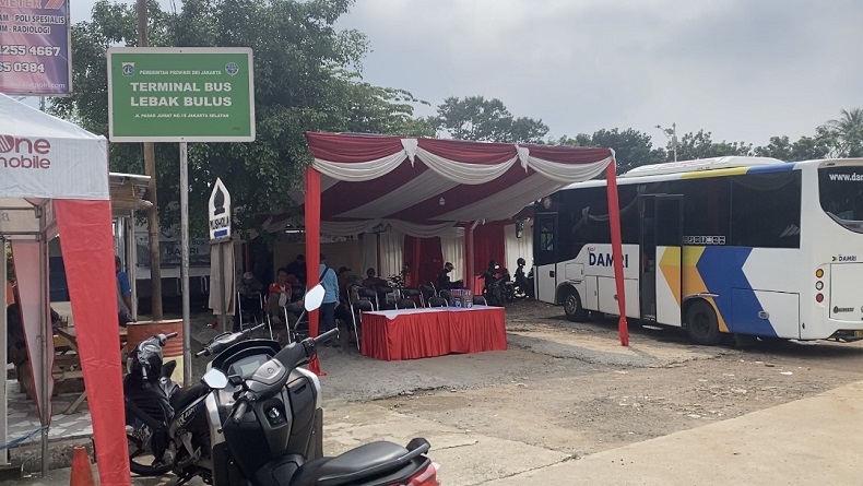 H-10 Lebaran, Harga Tiket Bus di Terminal Lebak Bulus Mulai Naik
