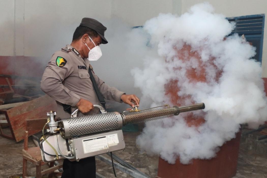 5 Warga Pulau Simuk Tewas Terjangkit Malaria, Polres Nias Selatan Fogging Massal