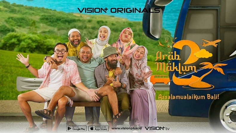 Tayang April, Series Arab Maklum 2 Rilis Teaser Poster Tampilkan Keseruan Keluarga Arab Liburan ke Bali!