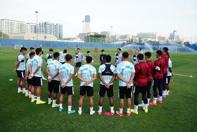 Tiba di Qatar, Timnas Indonesia U-23 Langsung Geber Latihan