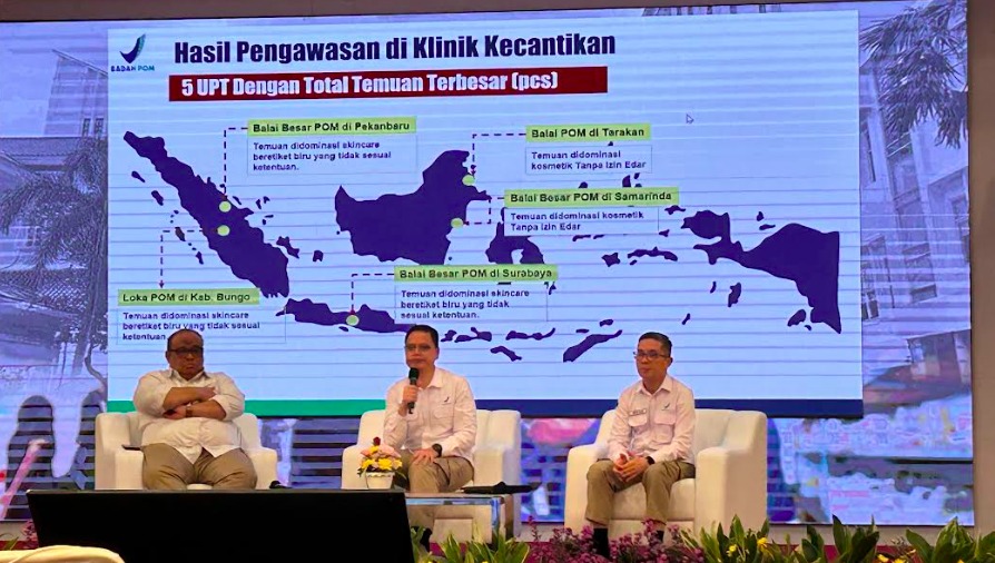 BPOM Berikan Sanksi pada Klinik Kecantikan yang Mengedarkan Produk Kosmetik Tak Sesuai Ketentuan