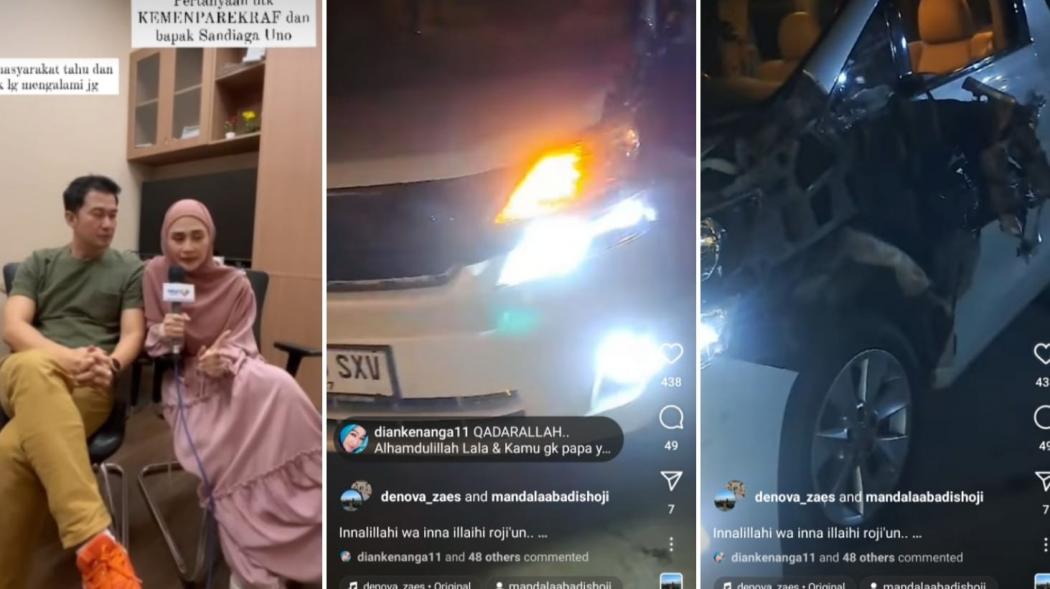 Alami Kecelakaan Tabrak Mobil Box, Mandala Shoji: Alhamdulillah Kami Selamat