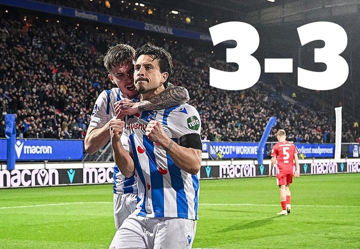 Thom Haye Cetak Gol Penalti, Heerenven Selamat dari Kekalahan Vs FC Twente