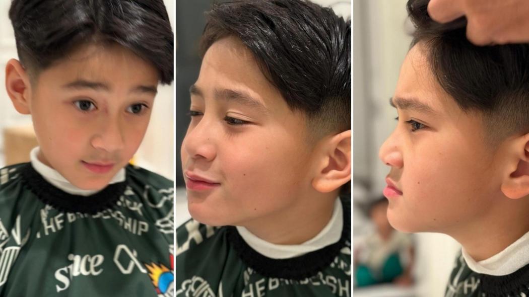 Potret Rambut Baru Rafathar Jelang Lebaran, Pesona Anak Sultan!