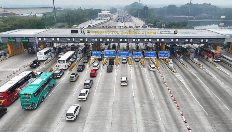 Mudik Lebaran, 322.892 Kendaraan Tinggalkan Jabotabek pada 3-4 April 2024