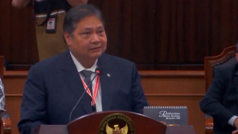 Airlangga Akui Ada Arahan Jokowi ke 4 Menteri di Sidang Sengketa Pilpres