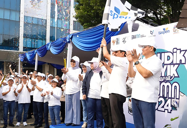 TASPEN Berangkatkan 720 Orang Peserta Mudik Asyik bersama BUMN