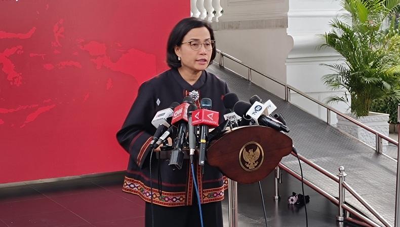 Airlangga dan Sri Mulyani Menghadap Jokowi usai Hadir di MK, Bahas Apa?