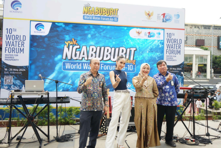 Cinta Laura Didapuk Jadi Communication Ambassador World Water Forum ke-10
